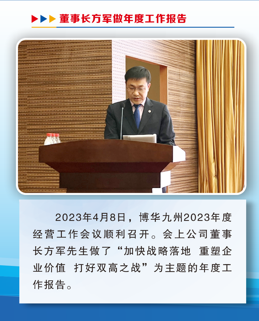博華、九州2023年度經(jīng)營工作會議順利召開